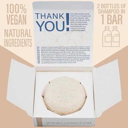 Unscented Shampoo Bar - Strength