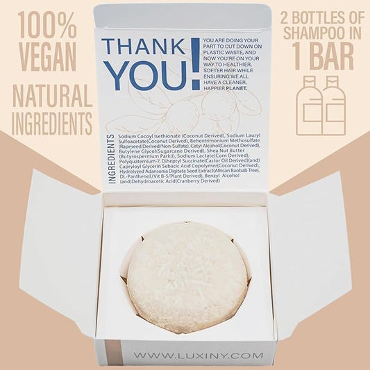 Unscented Shampoo Bar - Strength