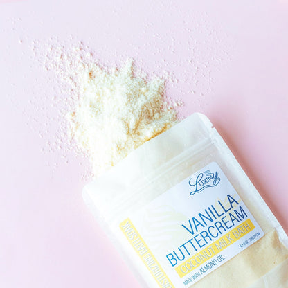 Coconut Milk Bath | Bath Fizz | Moisturizing Bath Soak | Vanilla Buttercream