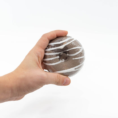 Bath Bomb | Hazelnut Cappuccino Bath Bomb | Donut Bath Bombs