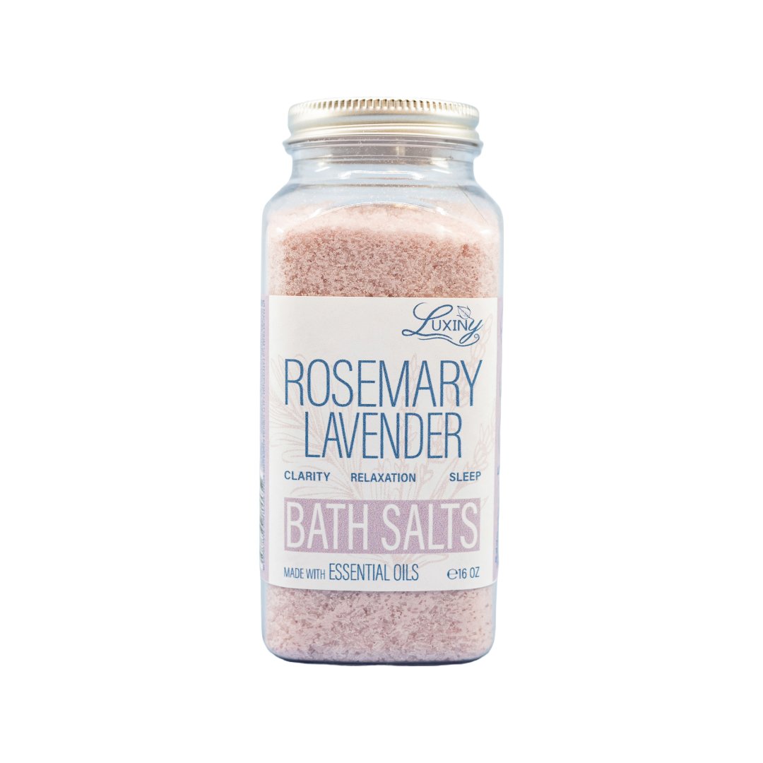 Bath Salts | Rosemary Lavender | Essential Oil | Large