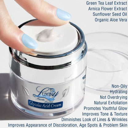 Night Cream | Glycolic Acid Cream | Exfoliating Skincare | Natural Skincare | Natural Facial