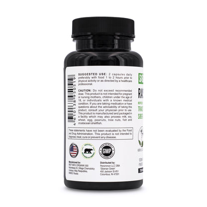 Rasputin Herbs with Horny Goat Weed Maca Root Complex 60 Caps