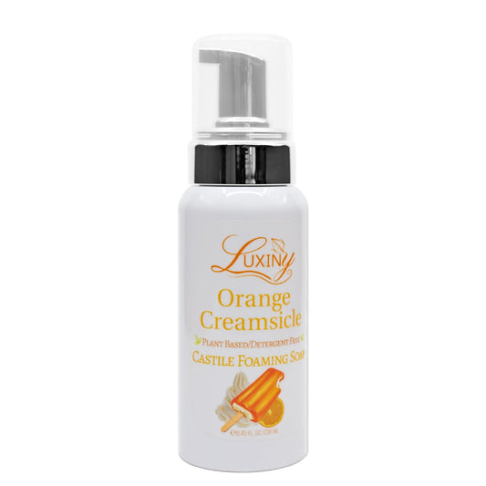 Foaming Hand Soap | Castile Soap | Natural Foaming Soap | Natural Liquid Soap | Orange Creamsicle