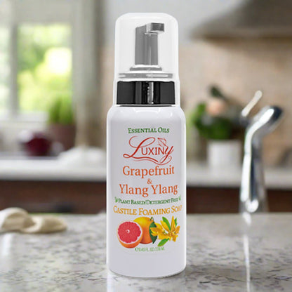 Foaming Hand Soap | Castile Soap | Natural Foaming Soap | Essential Oil Soap | Grapefruit & Ylang Ylang