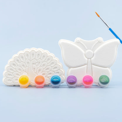 Bath Bomb | Paint Your Own Bath Bombs | Butterfly | Peacock
