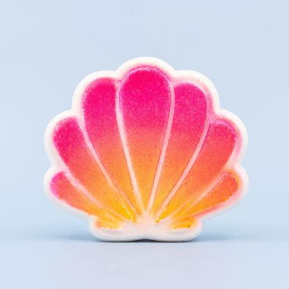 Bath Bomb | Rainbow Burst Bath Bomb | Sea Shell