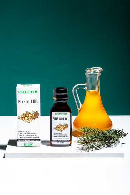 Extra Virgin Siberian Pine Nut Oil – 100% Pure & Cold Pressed
