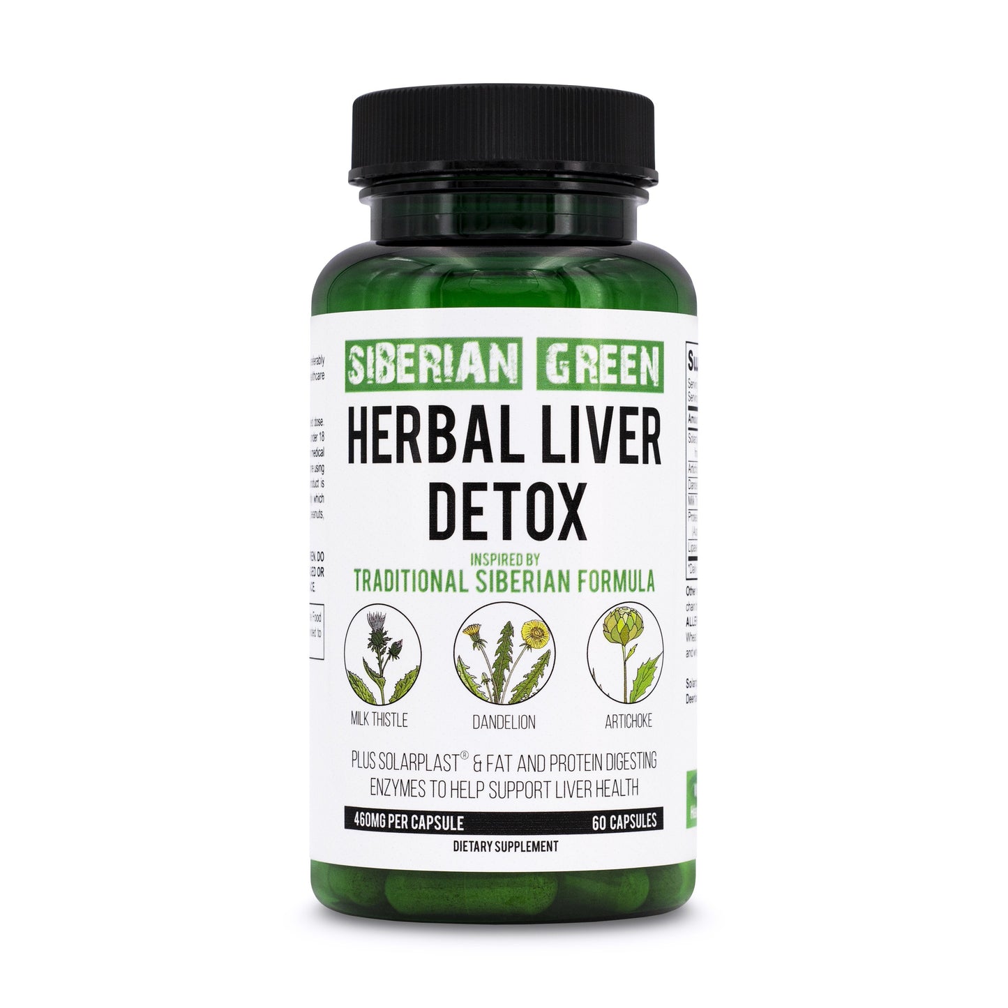Herbal Liver Detox – Milk Thistle & Artichoke Capsules