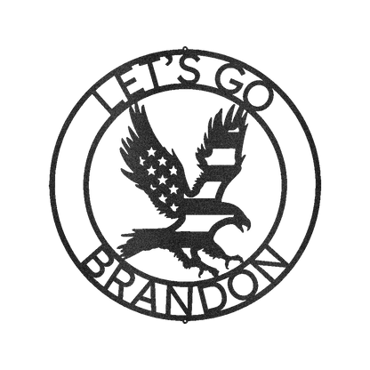 Let's Go Brandon Personalized Gifts - Custom Metal Sign