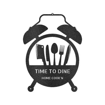 Food Time Personalized Gifts - Custom Metal Sign