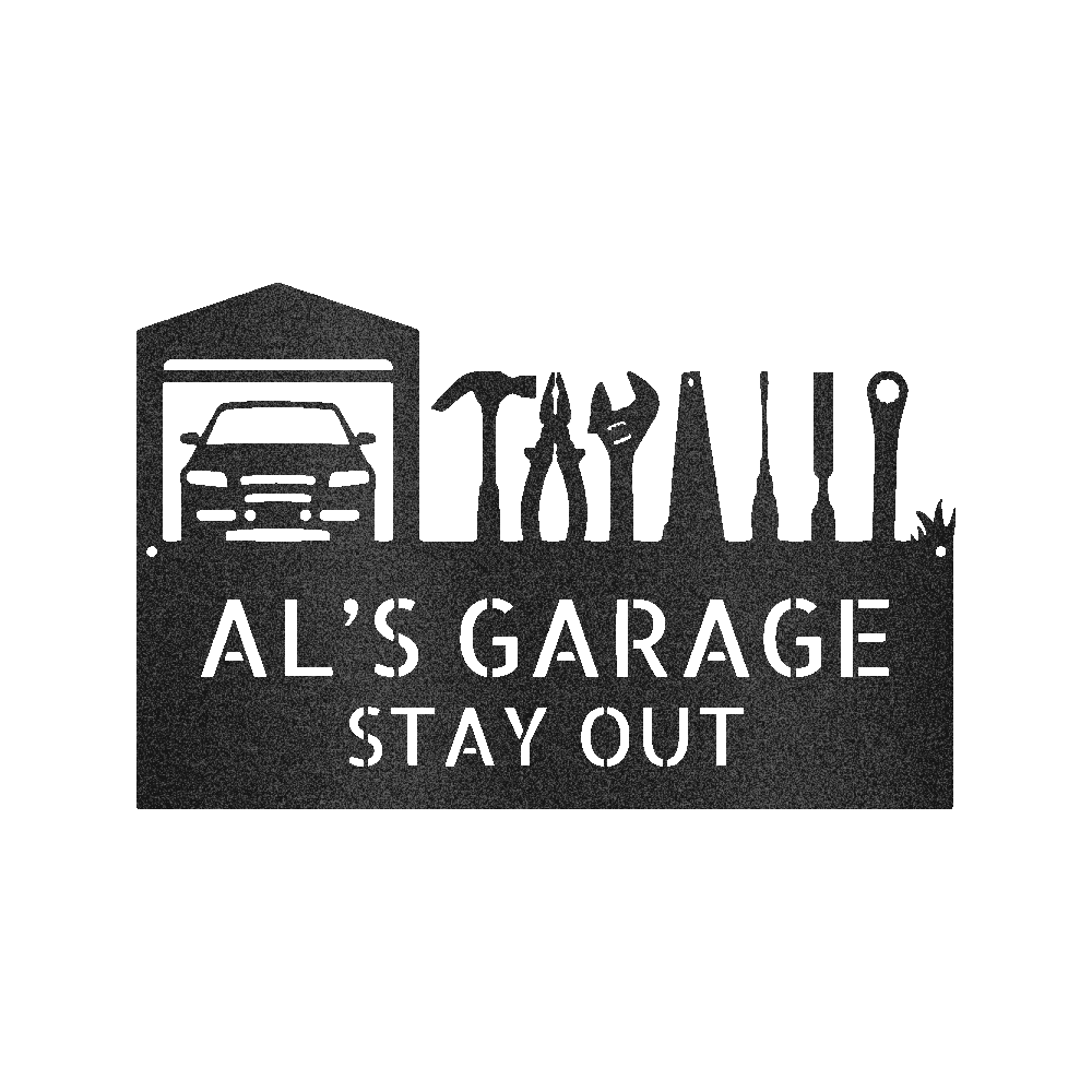 Handyman Shop Personalized Gifts - Custom Metal Sign