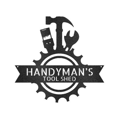 Handyman Shop Personalized Gifts - Custom Metal Sign