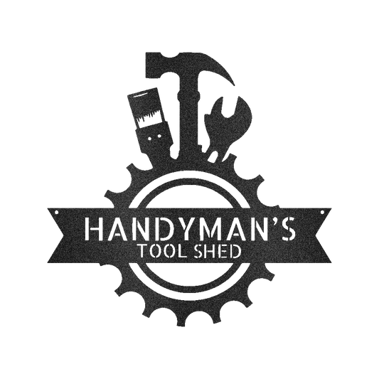 Handyman Shop Personalized Gifts - Custom Metal Sign