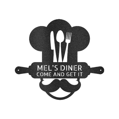 Home Chef Personalized Gifts - Custom Metal Sign