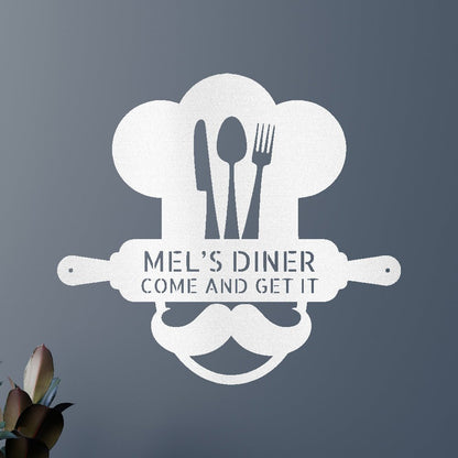 Home Chef Personalized Gifts - Custom Metal Sign