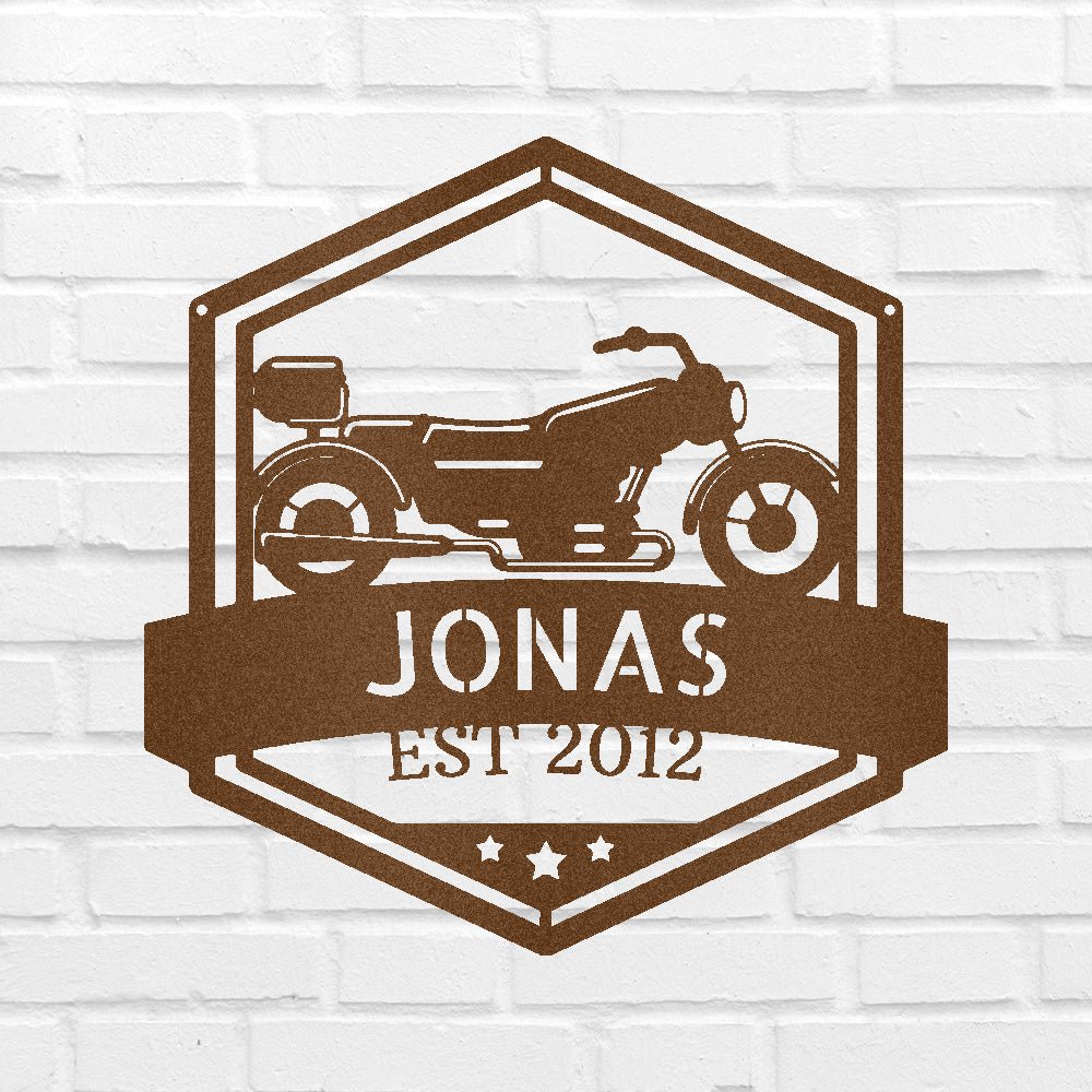 King Of The Road Personalized Gifts - Custom Metal Sign