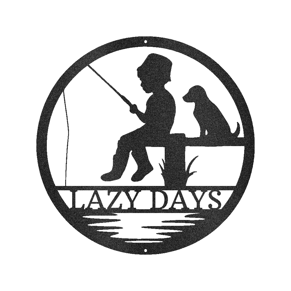 Little Fisher Personalized Gifts - Custom Metal Sign