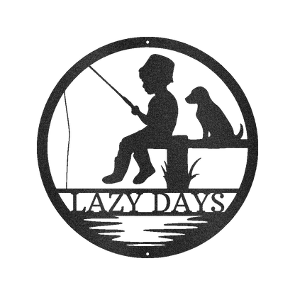 Little Fisher Personalized Gifts - Custom Metal Sign