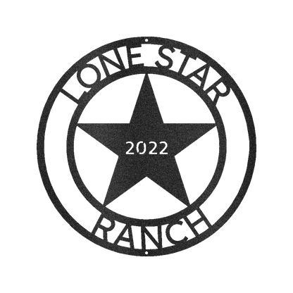 The Lone Star State Texans Personalized Gifts - Custom Metal Sign