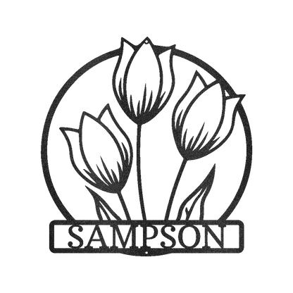 Wild Tulip Personalized Gifts - Custom Metal Sign