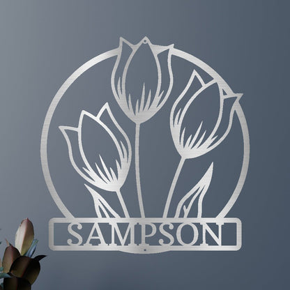 Wild Tulip Personalized Gifts - Custom Metal Sign