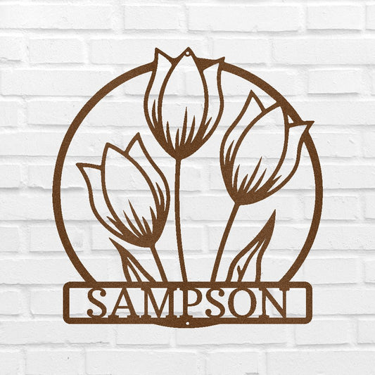 Wild Tulip Personalized Gifts - Custom Metal Sign