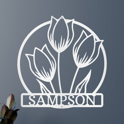 Wild Tulip Personalized Gifts - Custom Metal Sign