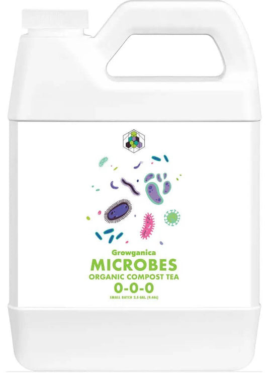 Growganica Microbes | Organic Full Spectrum Microbial Inoculant | Nitrogen Fixing, Boosts Soil Health, Root Growth & Nutrient Uptake