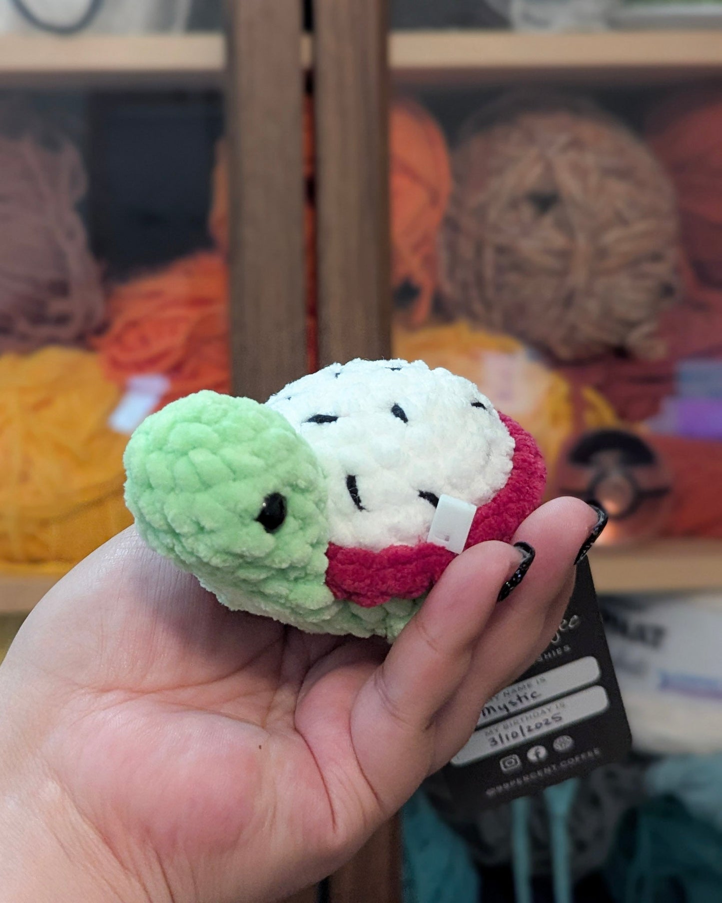 Mini Dragonfruit Turtle Plushie