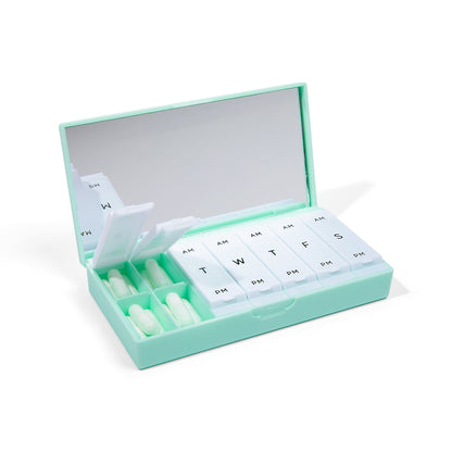 Mint AM/PM Pill Box