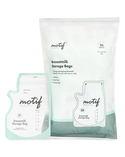 Motif Milk Storage Bags