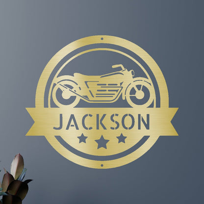 Motorcycle Personalized Gifts - Custom Metal Sign