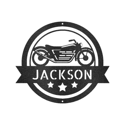 Motorcycle Personalized Gifts - Custom Metal Sign
