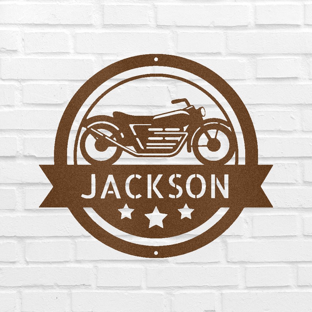Motorcycle Personalized Gifts - Custom Metal Sign