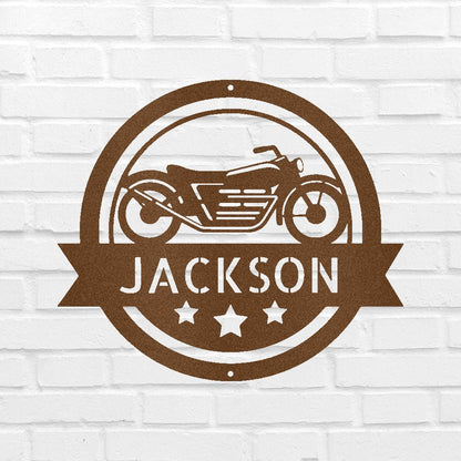 Motorcycle Personalized Gifts - Custom Metal Sign