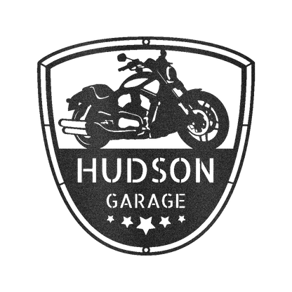 Motorcycle Name Personalized Gifts - Custom Metal Sign