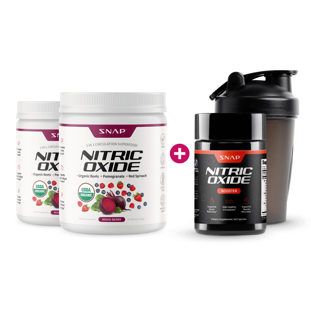 Nitric Oxide Boost Package with FREE Shaker