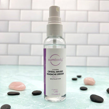 No Brainer Crystal-Infused Headache Spritzer