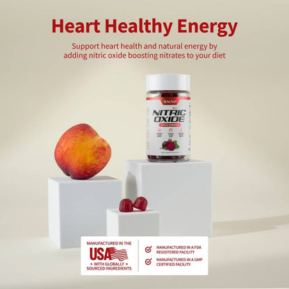 Nitric Oxide Gummies - Peach Flavor