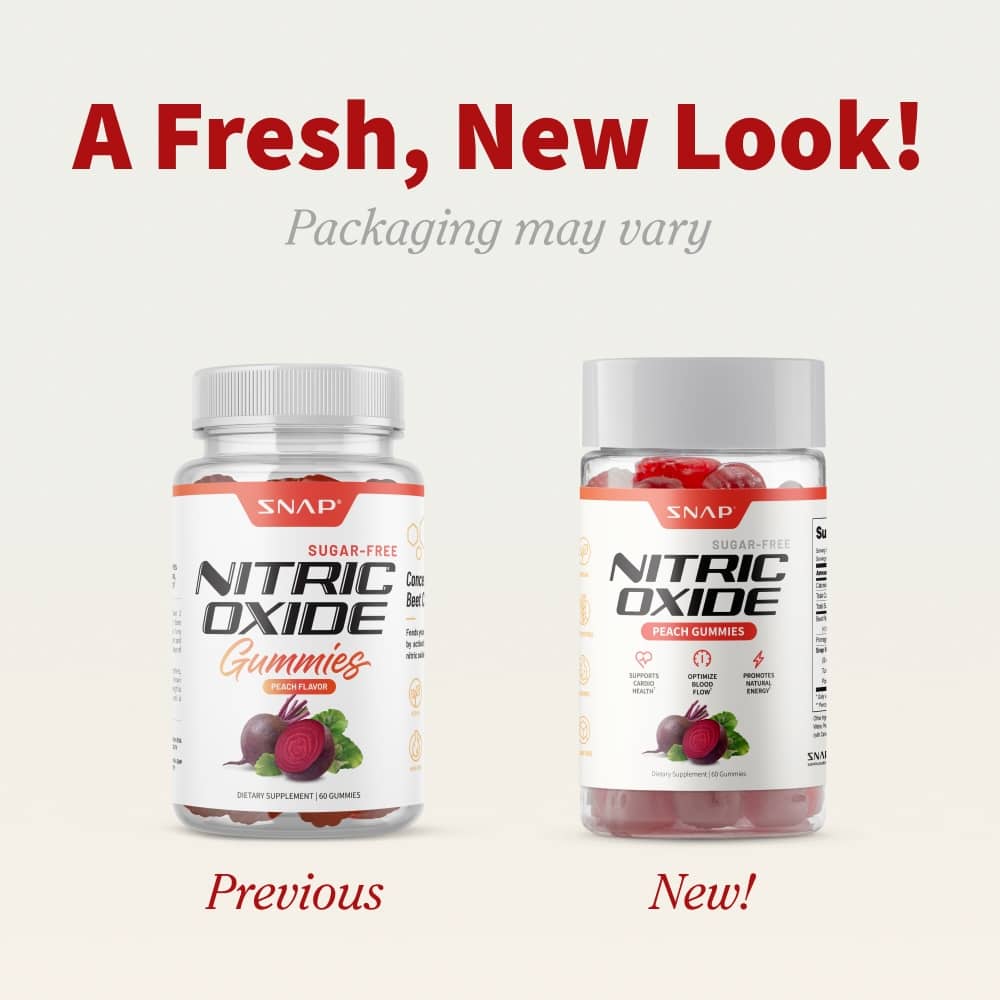 Nitric Oxide Gummies - Peach Flavor