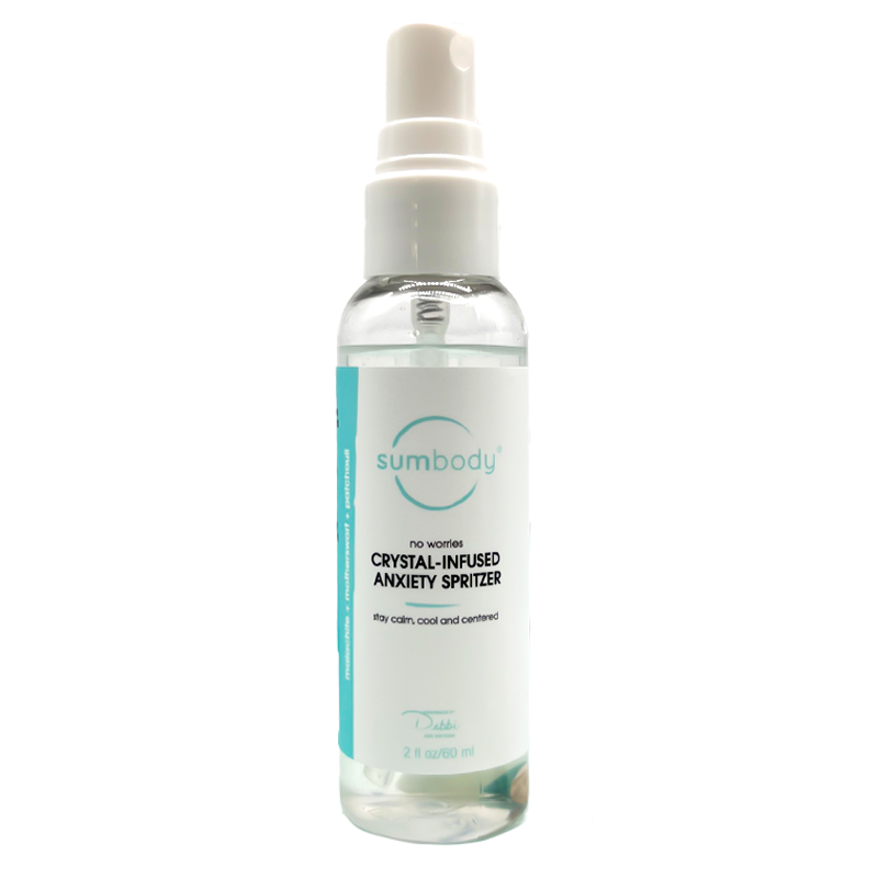 No Worries Crystal-Infused Anxiety Spritzer