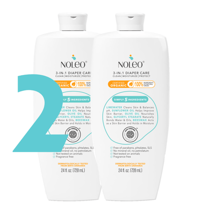 NOLEO 3-IN-1 - Diaper Rash Cream - EWG Verified