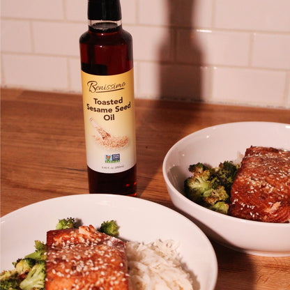 Benissimo Non-GMO Toasted Sesame Seed Oil, Dorica (250mL)