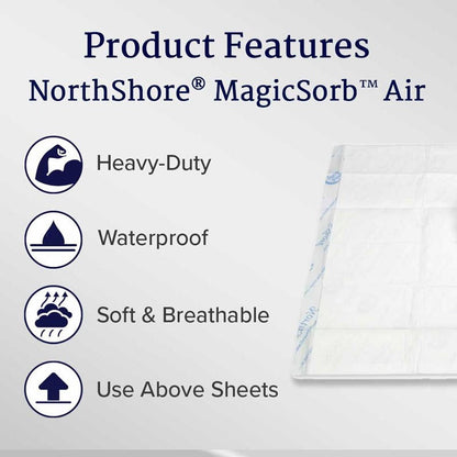 NorthShore MagicSorb Air Super-Absorbent Disposable Underpads