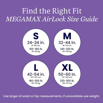 NorthShore MEGAMAX AirLock Adult Diapers