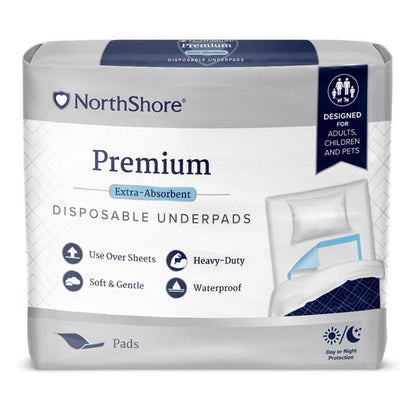 NorthShore Premium Extra-Absorbent Disposable Underpads