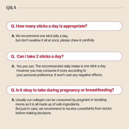 [Bundle] Pomegranate The Collagen Jelly, 14 sticks x 3box