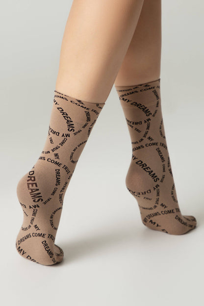 Dense Socks Conte Fantasy - Knitted "My dreams" Design