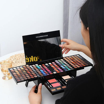 190 Colors Cosmetic Make up Palette Set Kit - Multicolor